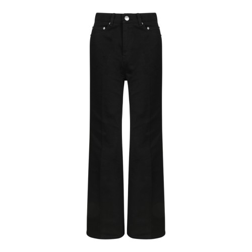 AMI Paris Black Flared Jeans.
