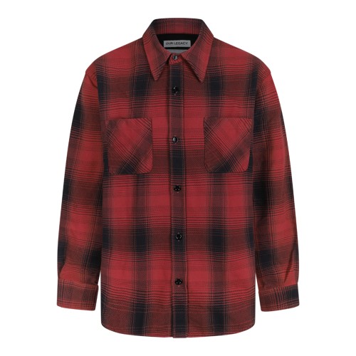 Our Legacy Red Check Overshirt.