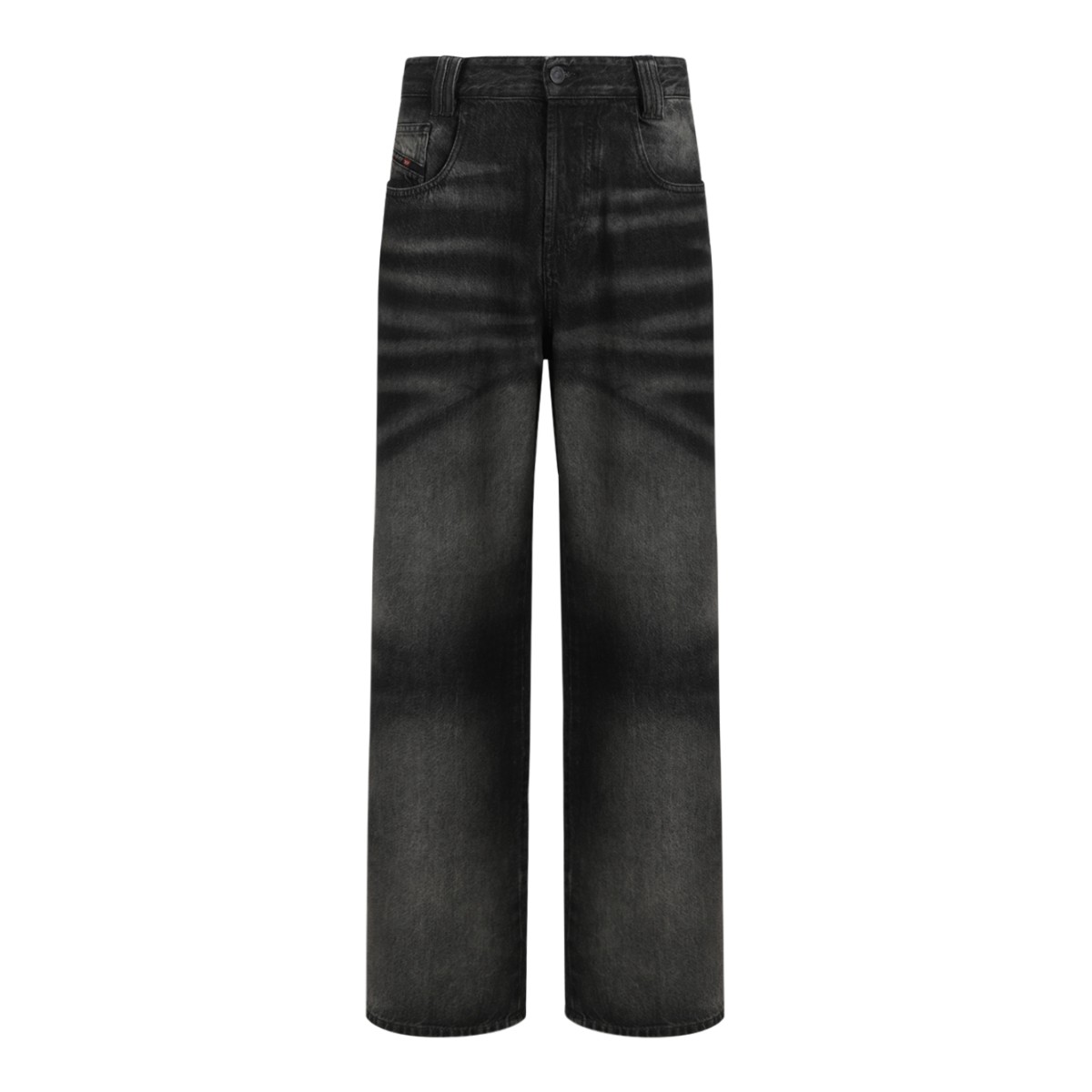 Black Wide-Leg Jeans