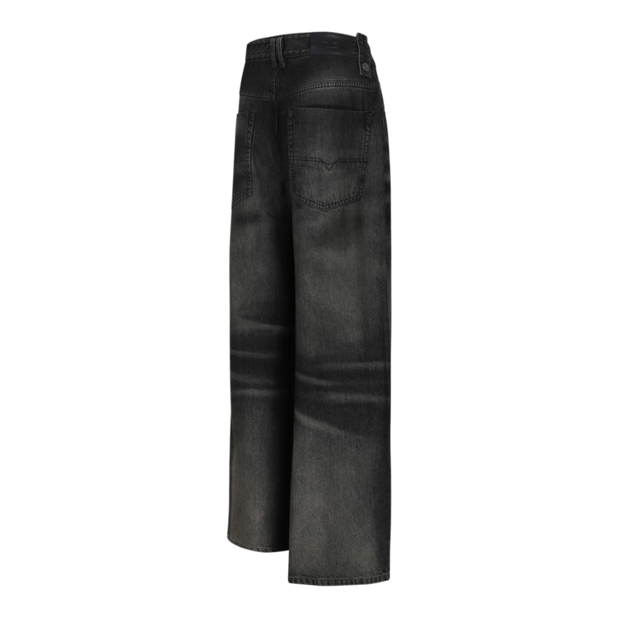 Black Wide-Leg Jeans