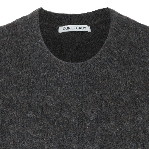 Our Legacy Dark Grey Knit Vest.