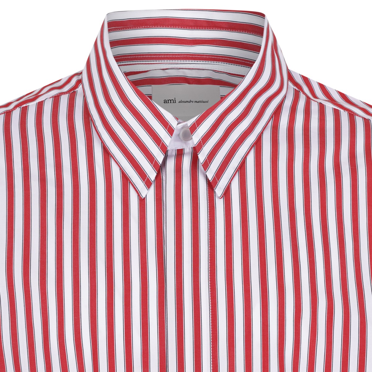 Red and White Striped Shirt.