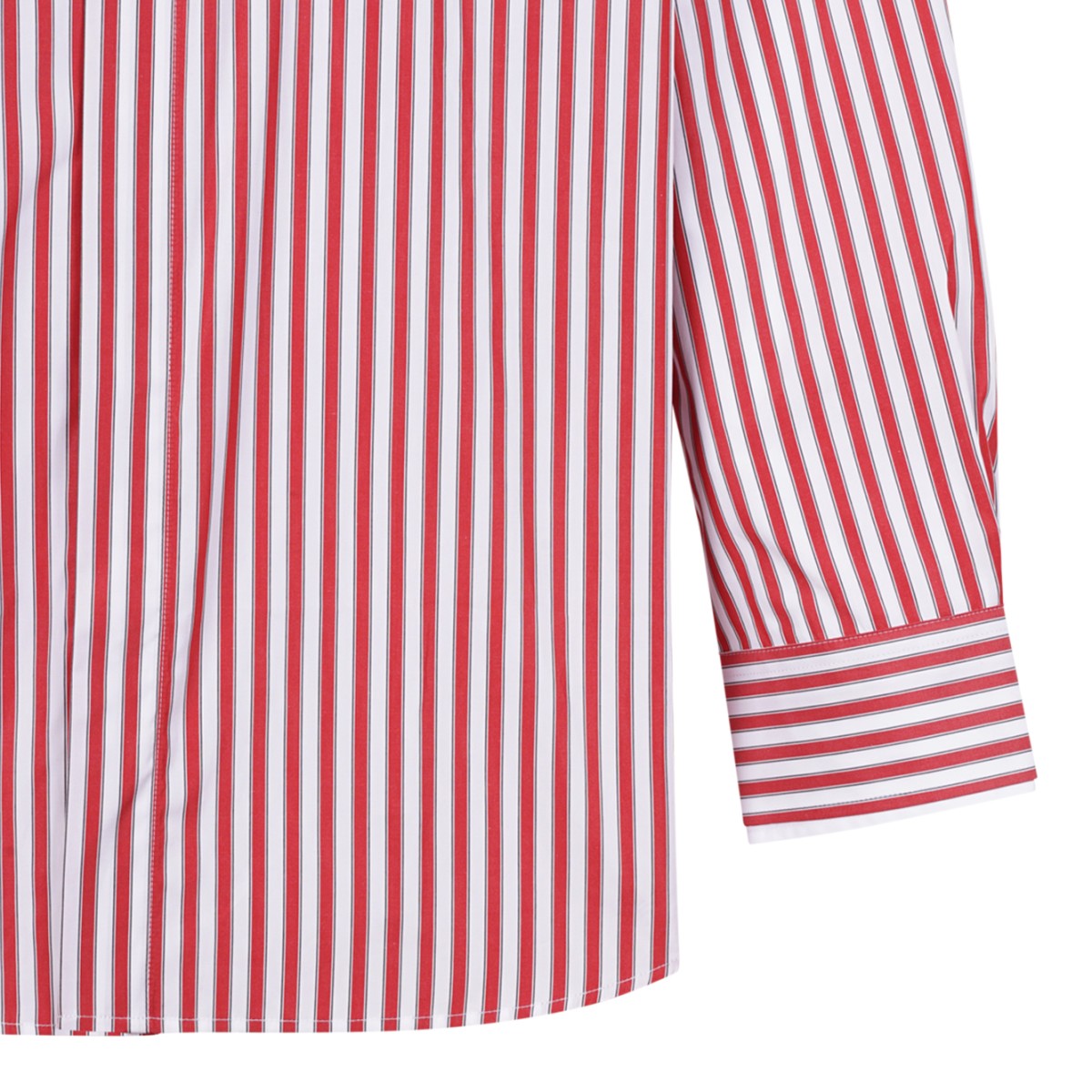 Red and White Striped Shirt.