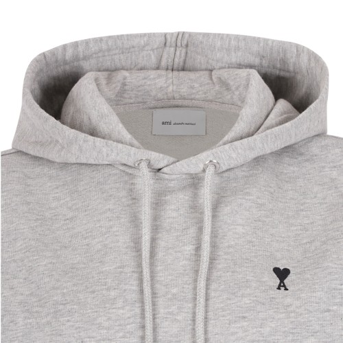 Light Grey Cropped Ami de Cur Hoodie.