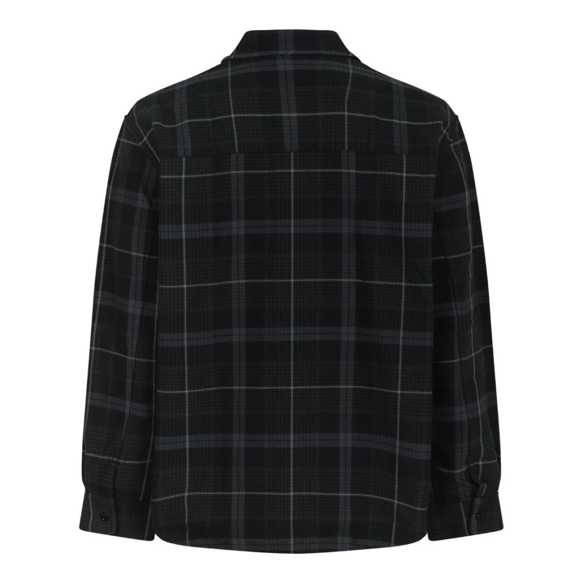Our Legacy Black Check Overshirt.
