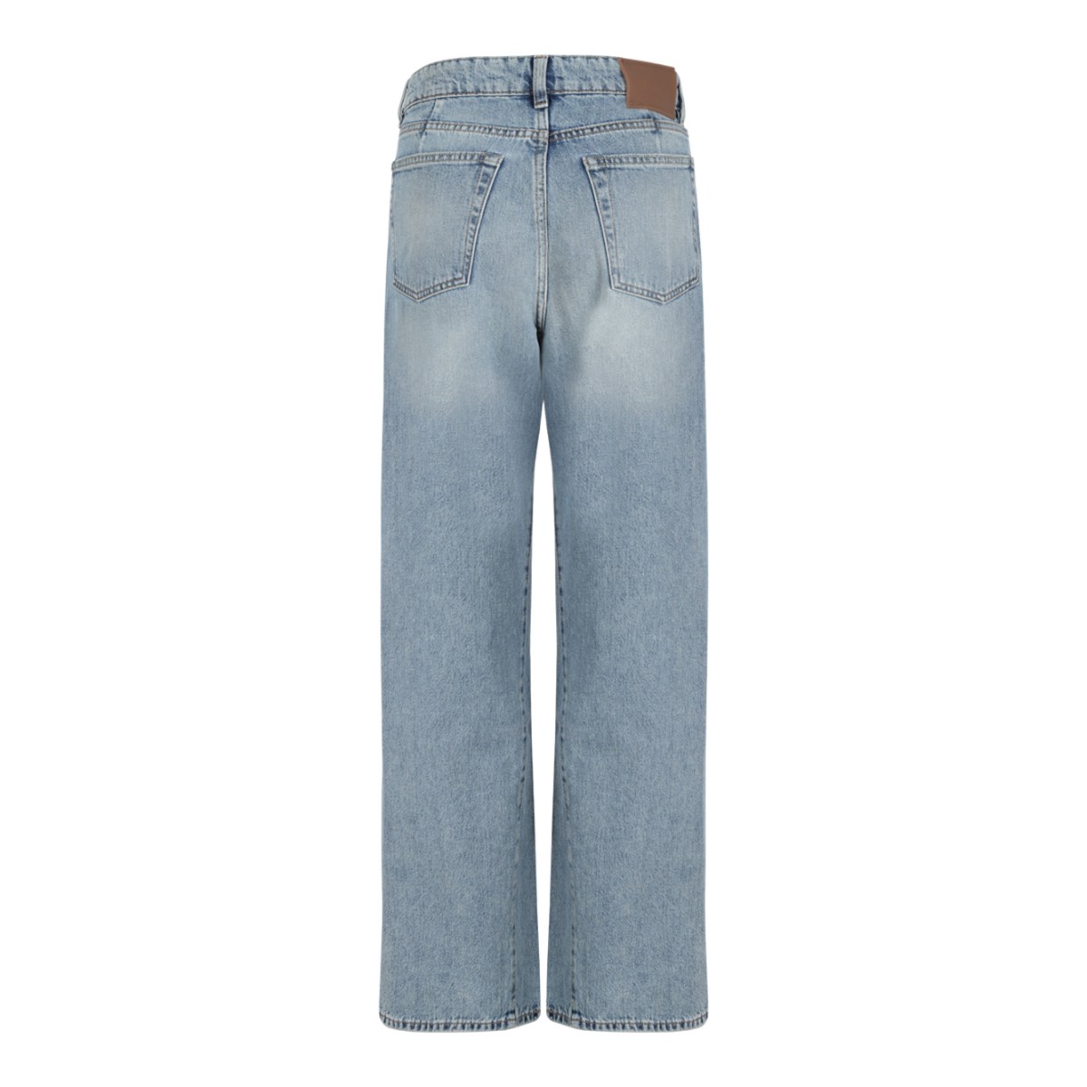 Our Legacy Light Blue Wide-Leg Jeans.