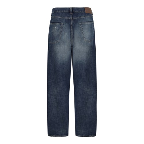 Our Legacy Blue Wide-Leg Jeans. 2
