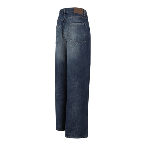 Our Legacy Blue Wide-Leg Jeans.