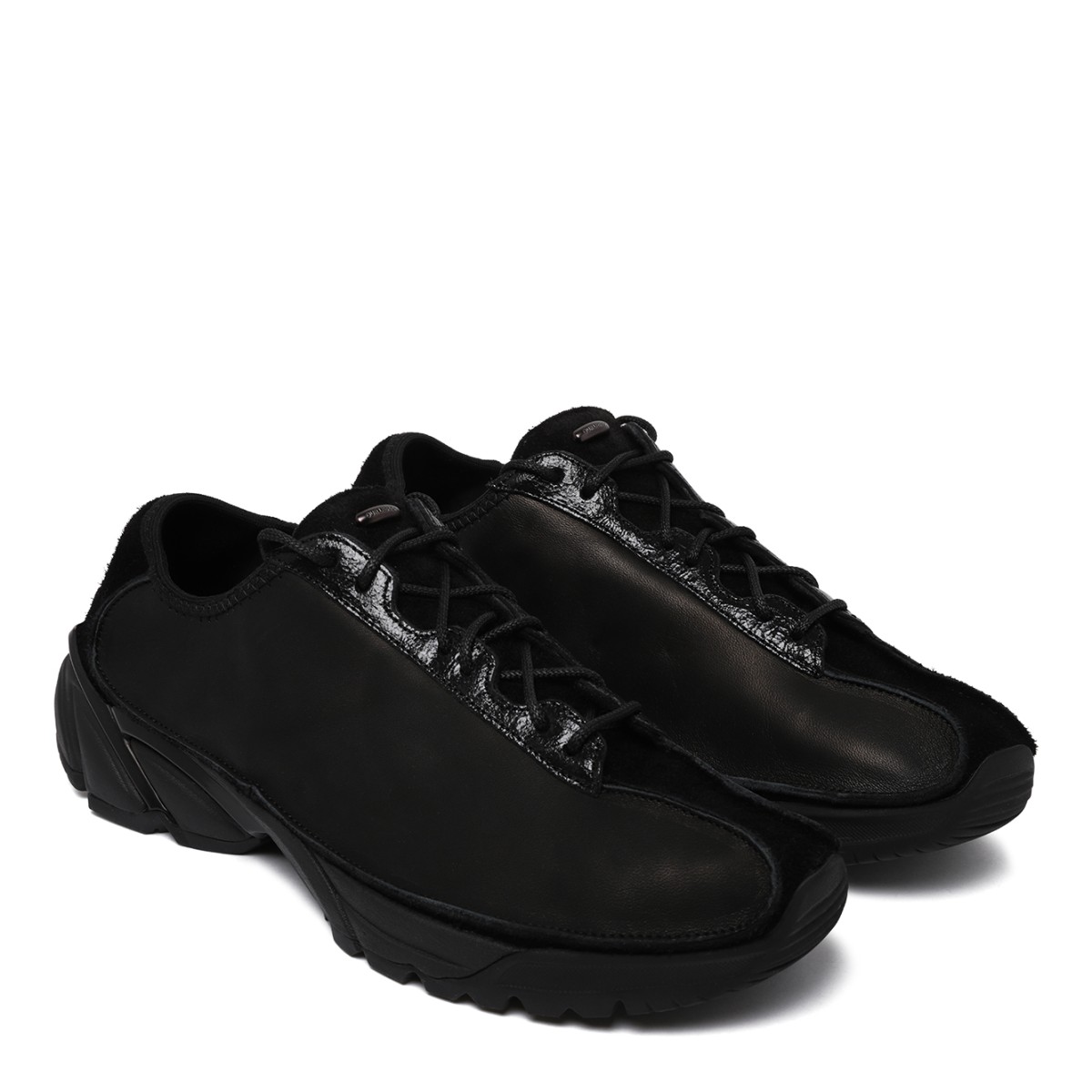 Our Legacy Black Low-Top Sneakers.