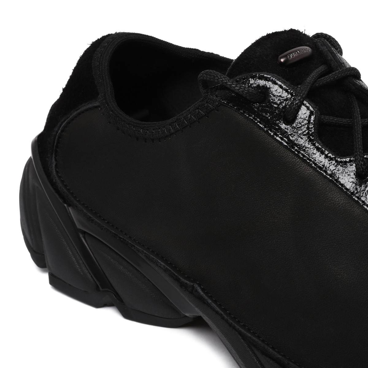 Our Legacy Black Low-Top Sneakers.