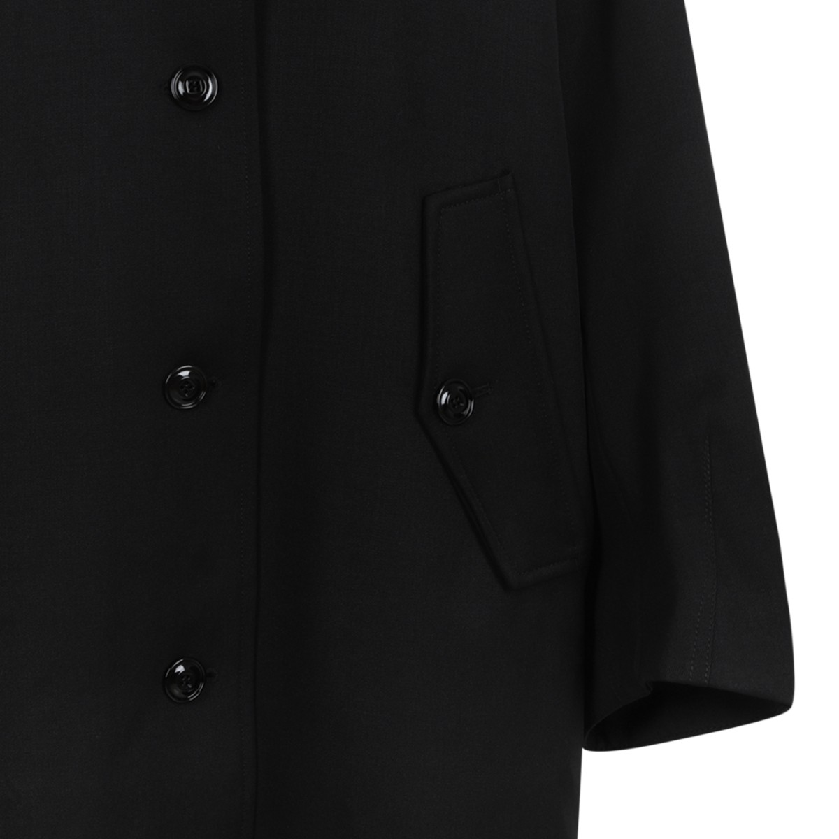 Our Legacy Black Long Coat.