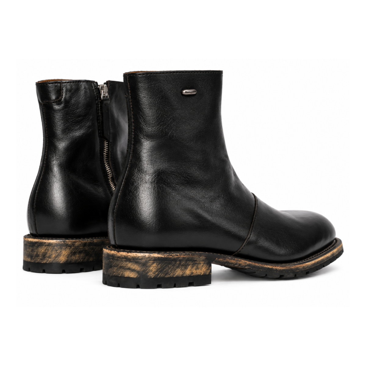 Our Legacy Black Leather Ankle Boots.