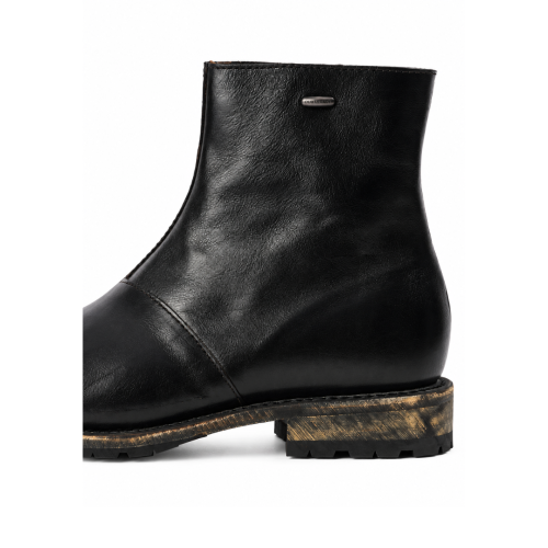 Our Legacy Black Leather Ankle Boots.