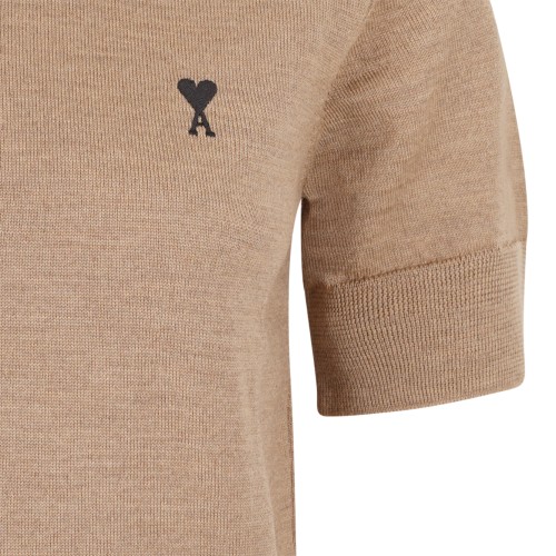 Beige Ami de Cur Polo Shirt.