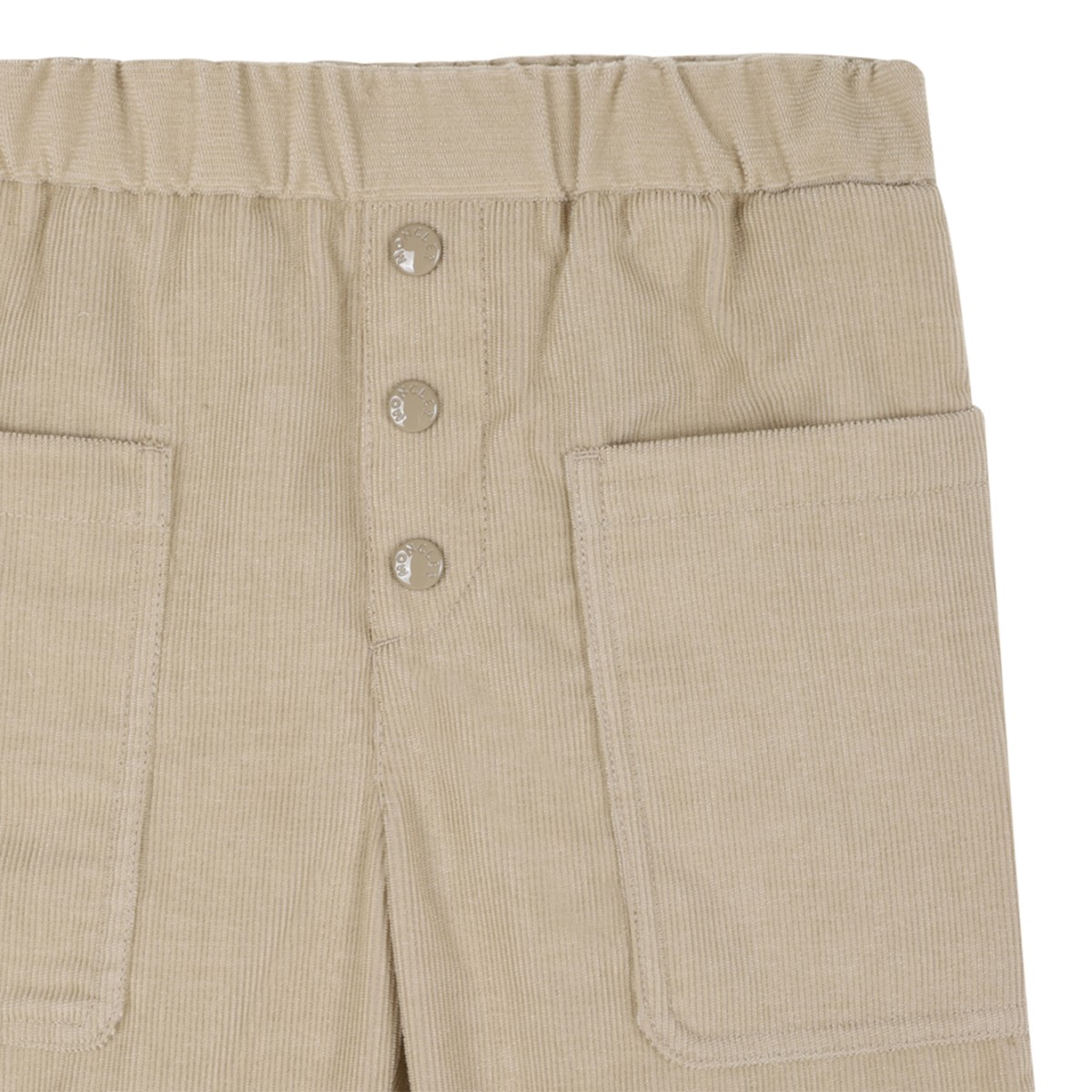 Beige Cotton Trousers.