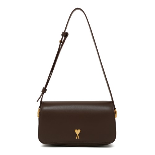 Dark Brown Ami de Cur Shoulder Bag.