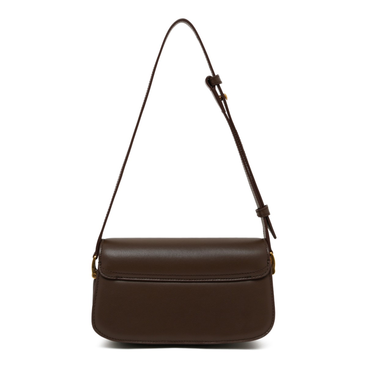 Dark Brown Ami de Cur Shoulder Bag.