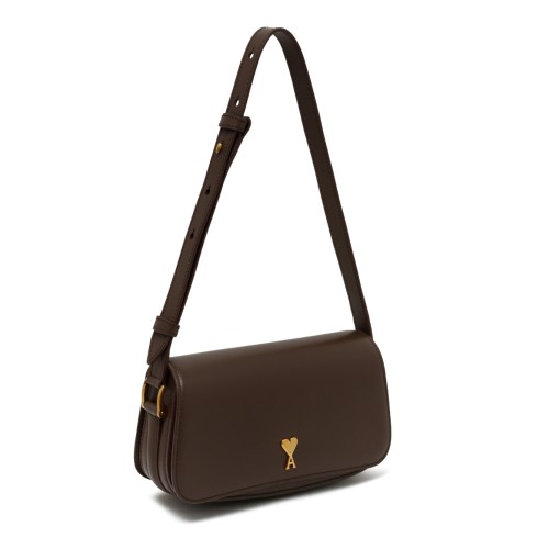 Dark Brown Ami de Cur Shoulder Bag.