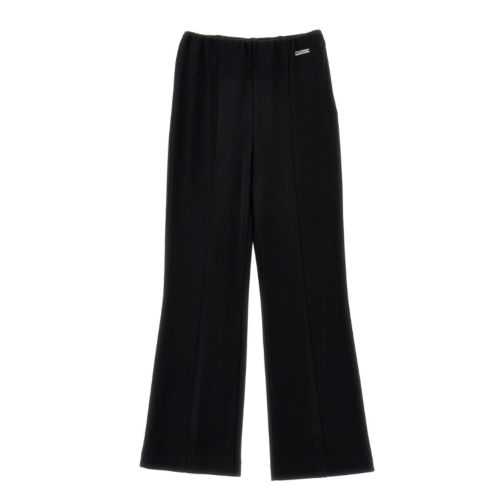 Black Wide-Leg Trousers