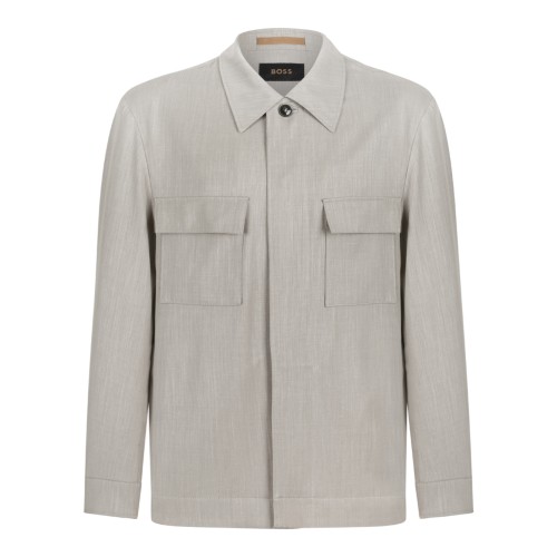 Camel Beige Utility Jacket