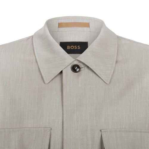 Camel Beige Utility Jacket