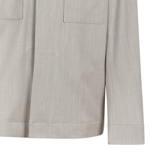 Camel Beige Utility Jacket