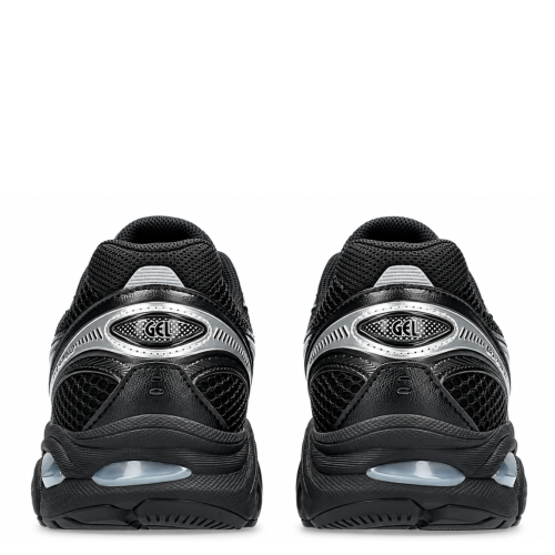 Black and Silver Running Sneakers