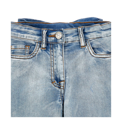 Light Blue Wide-Leg Jeans 2
