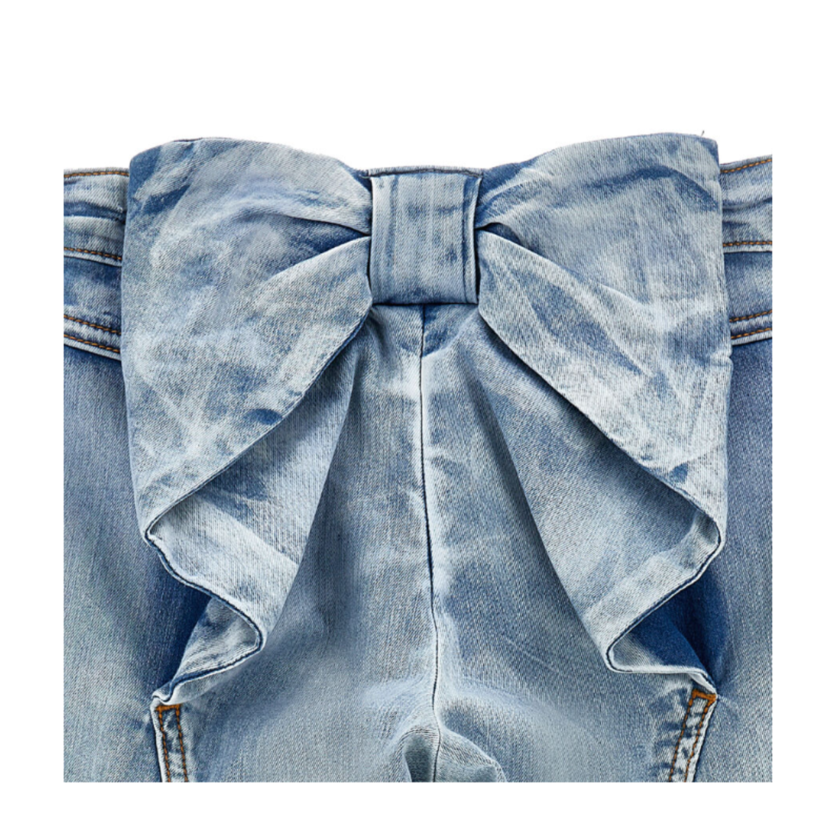 Light Blue Wide-Leg Jeans