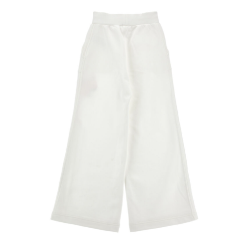 White Wide-Leg Trousers