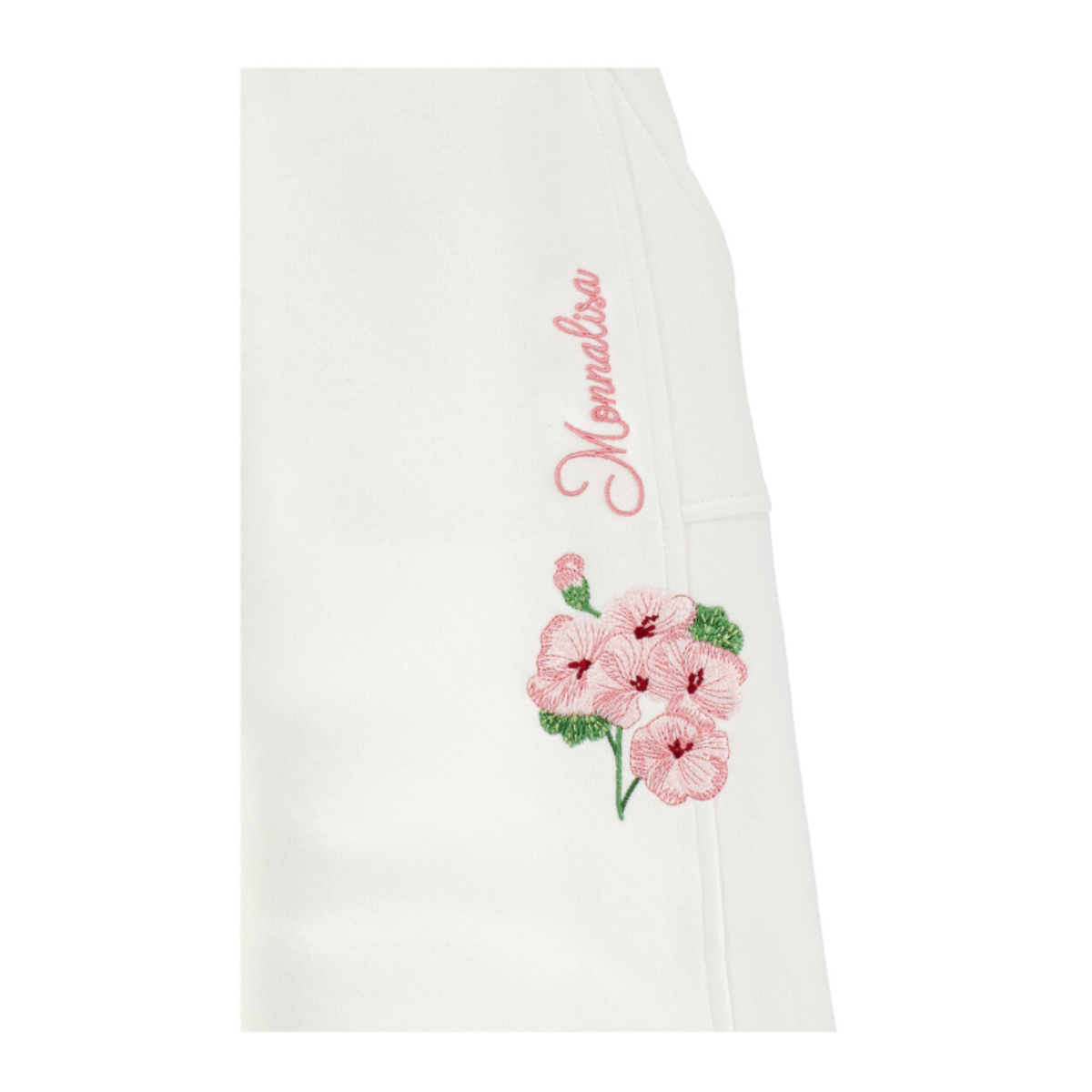 White Wide-Leg Trousers