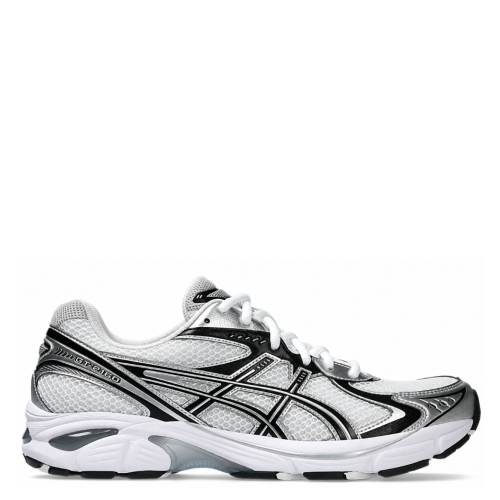 White and Silver Running Sneakers