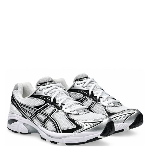 White and Silver Running Sneakers