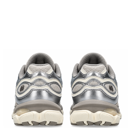 Silver Metallic Running Sneakers