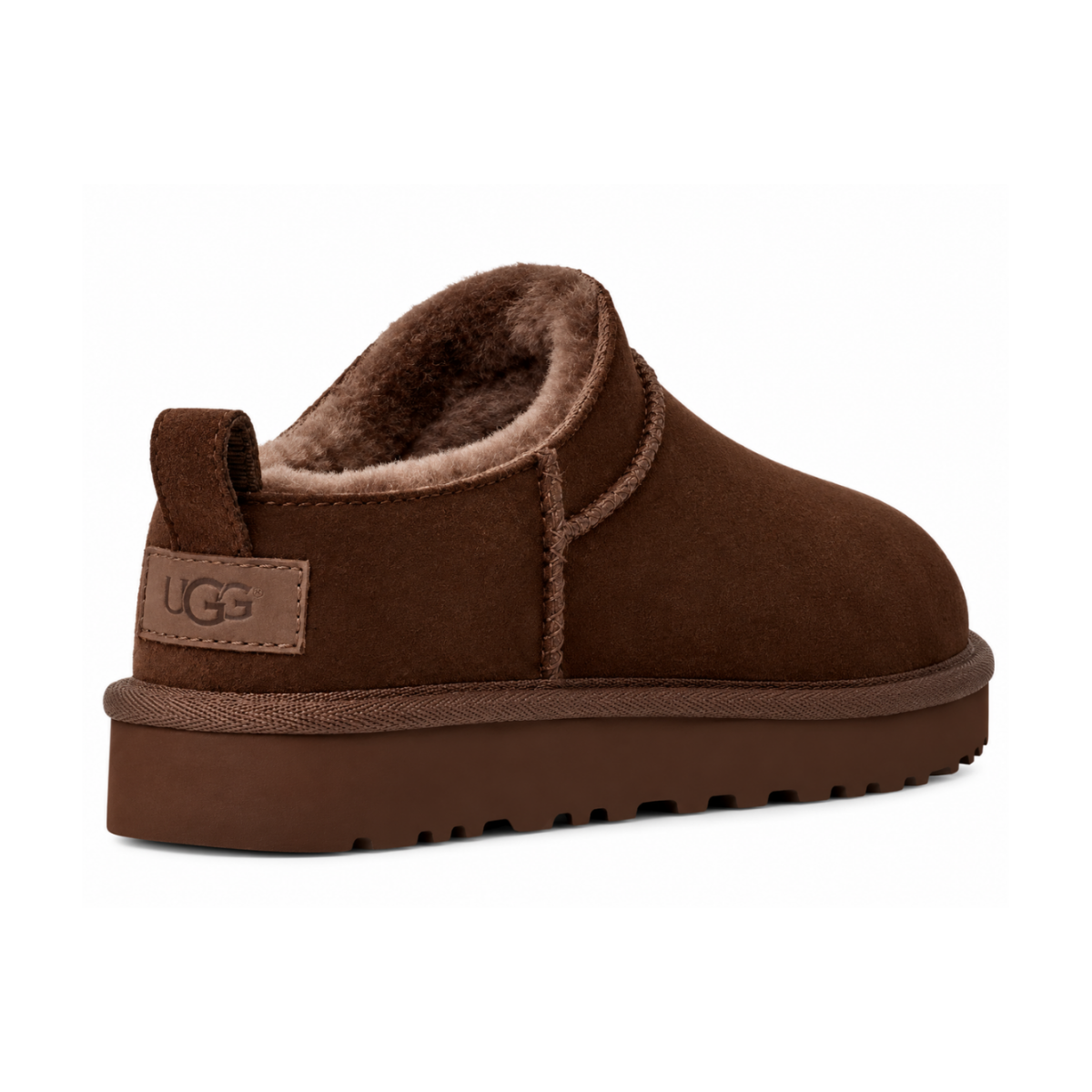 Brown Suede Slip-On Shoes