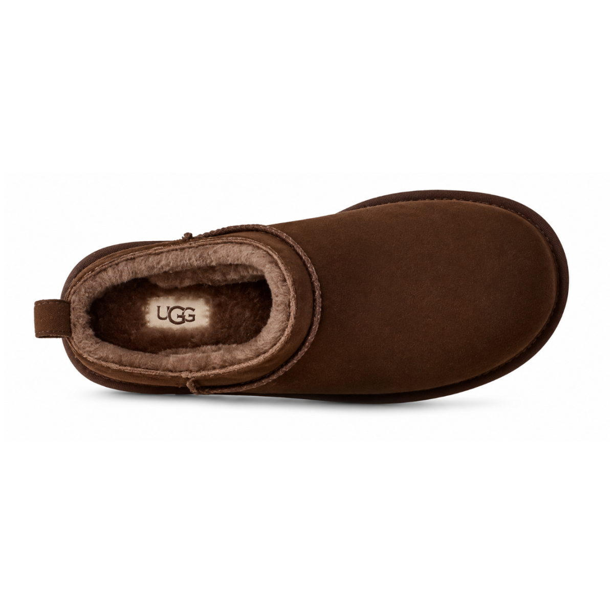 Brown Suede Slip-On Shoes