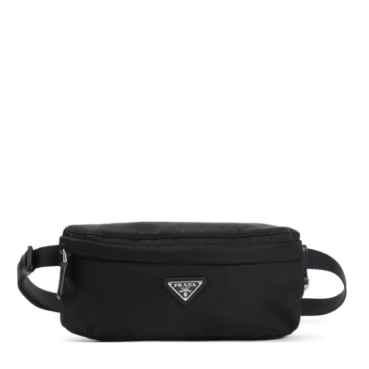 Black Re-Nylon Belt Bag