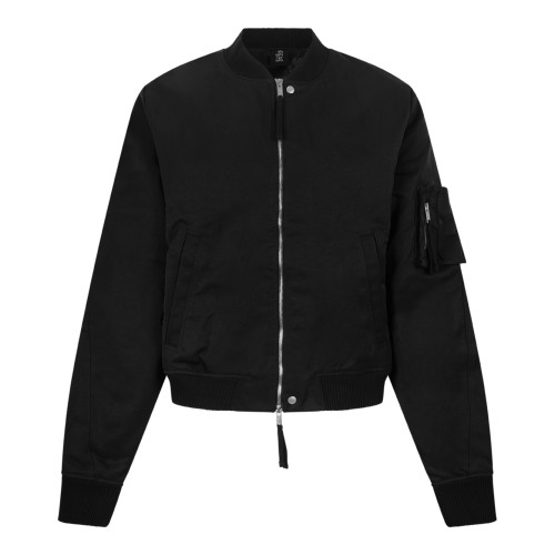 Black Bomber Jacket