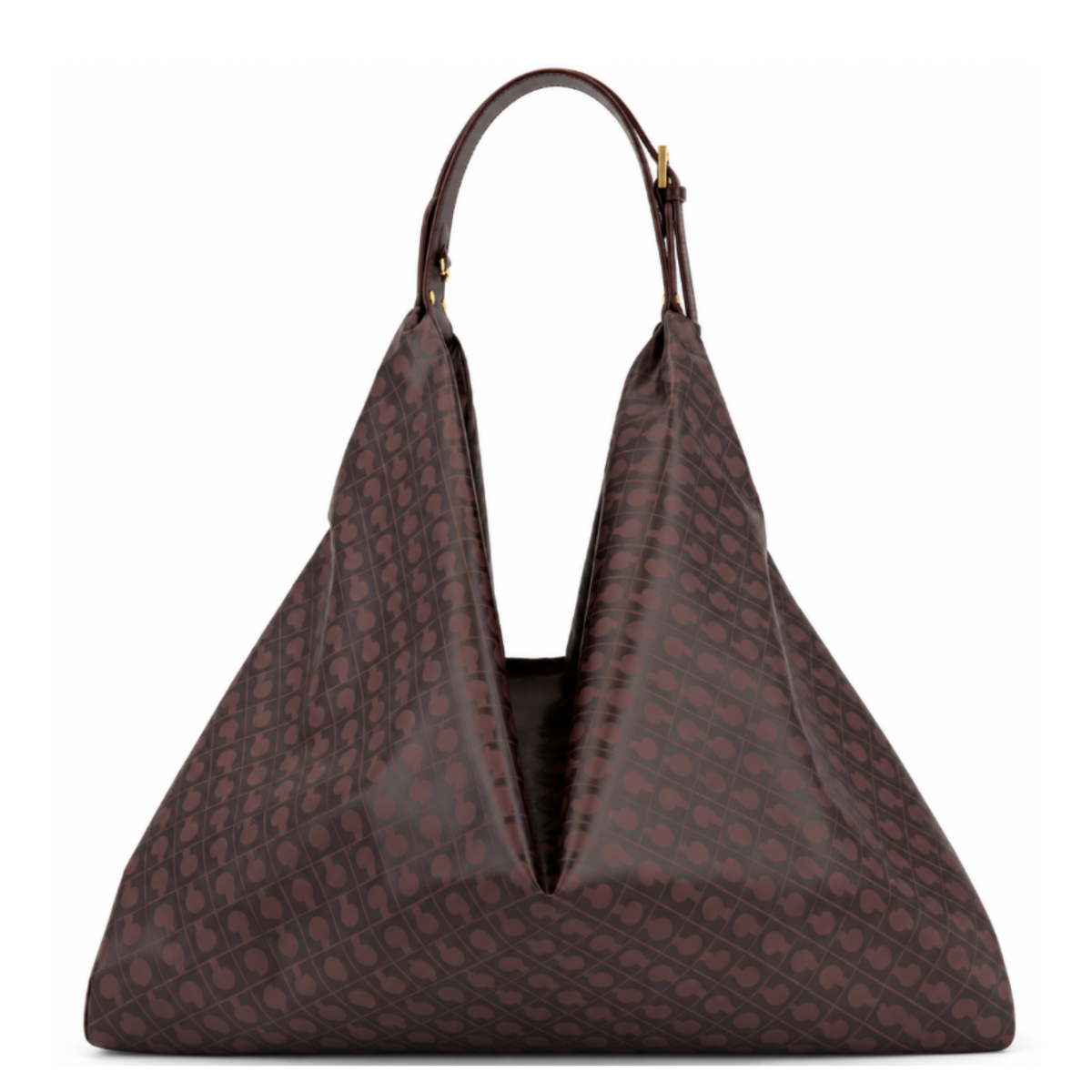 Bordeaux Monogram Hobo Bag