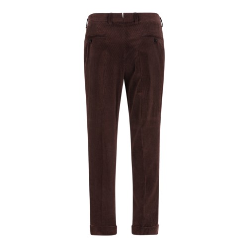 Brown Corduroy Tailored Trousers 2