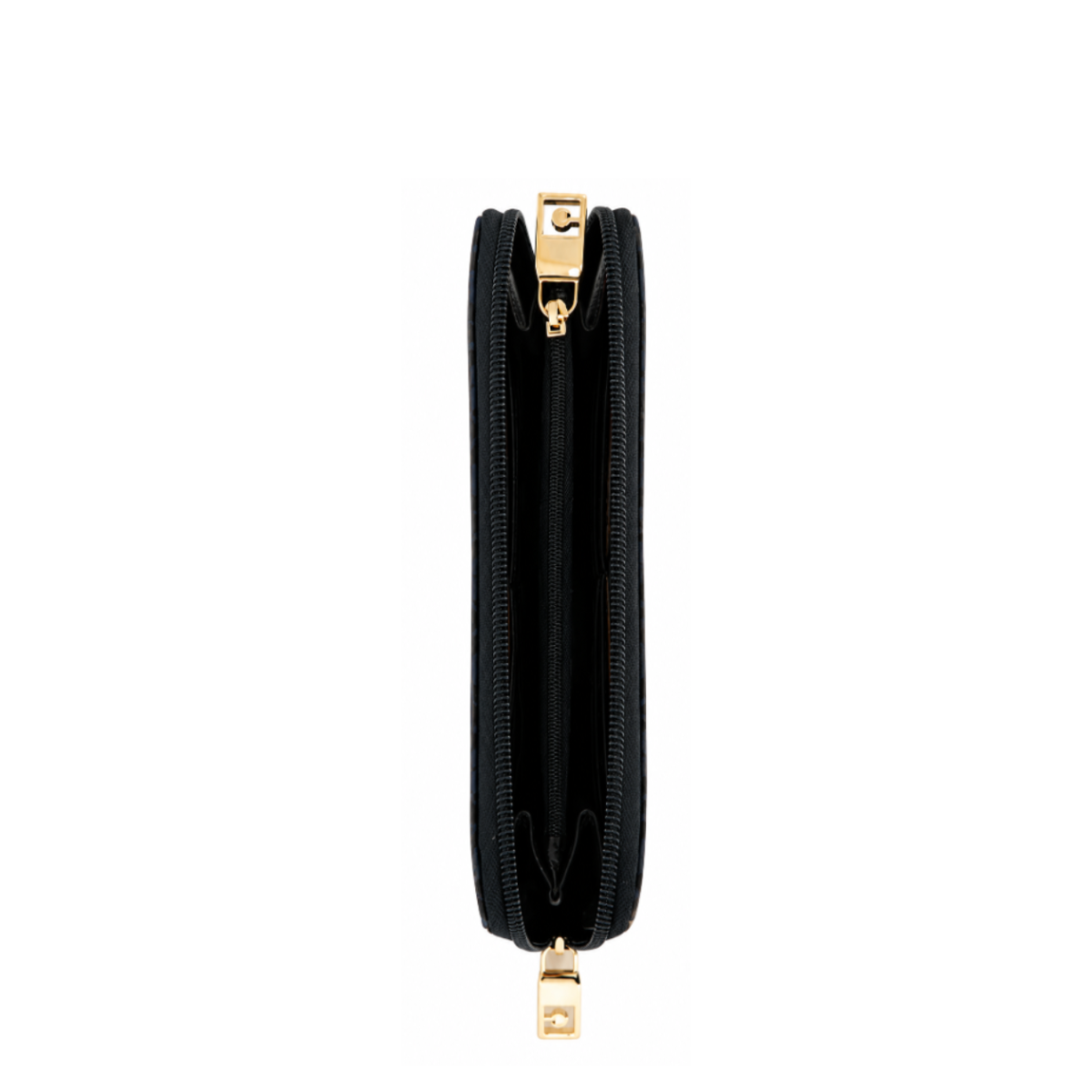 Green Monogram Zip-Around Wallet
