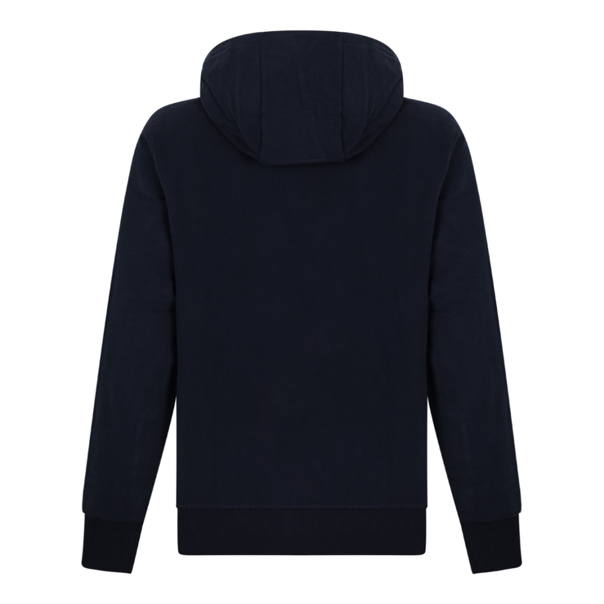 Navy Blue Zip-Up Hoodie
