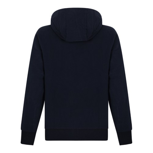 Navy Blue Zip-Up Hoodie