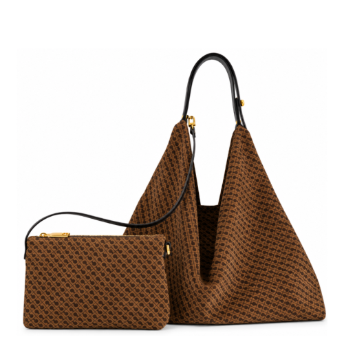 Brown Monogram Hobo Bag
