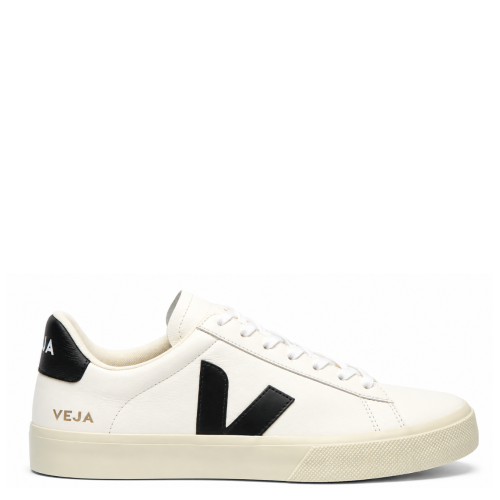 White and Black V-10 Sneakers.