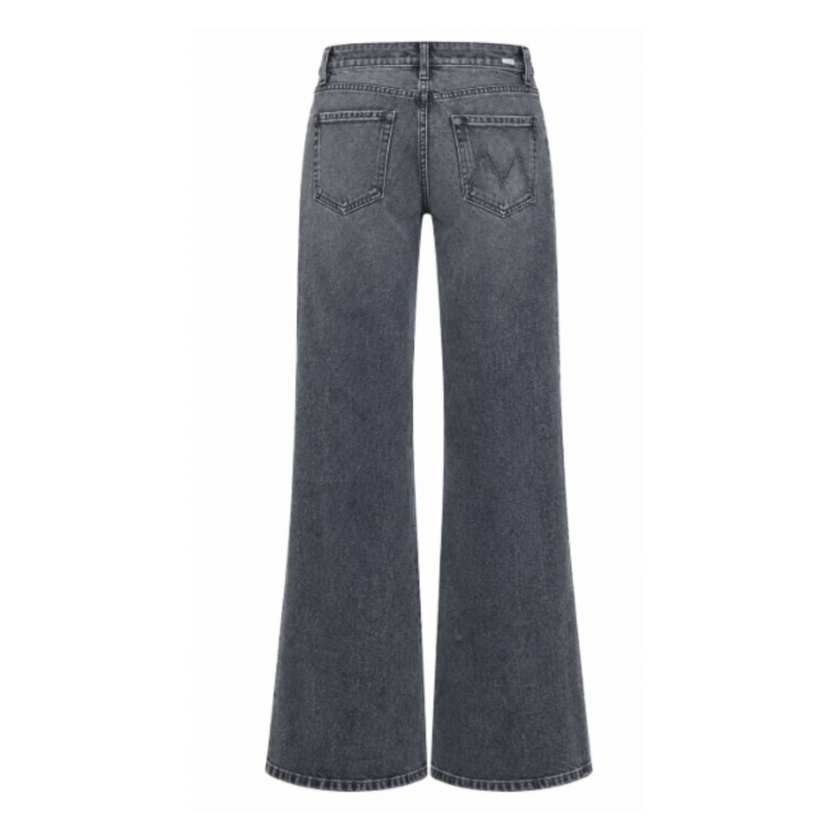Grey Wide-Leg Jeans.