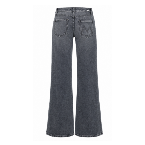Grey Wide-Leg Jeans.