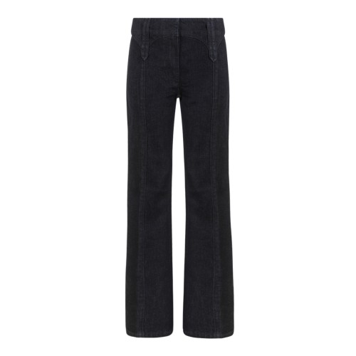 Black Flared Trousers.