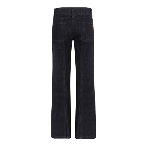 Black Flared Trousers. 2