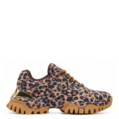 Leopard Print Chunky Sneakers.